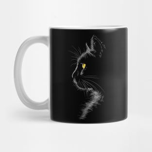 Cat Silhouette Mug